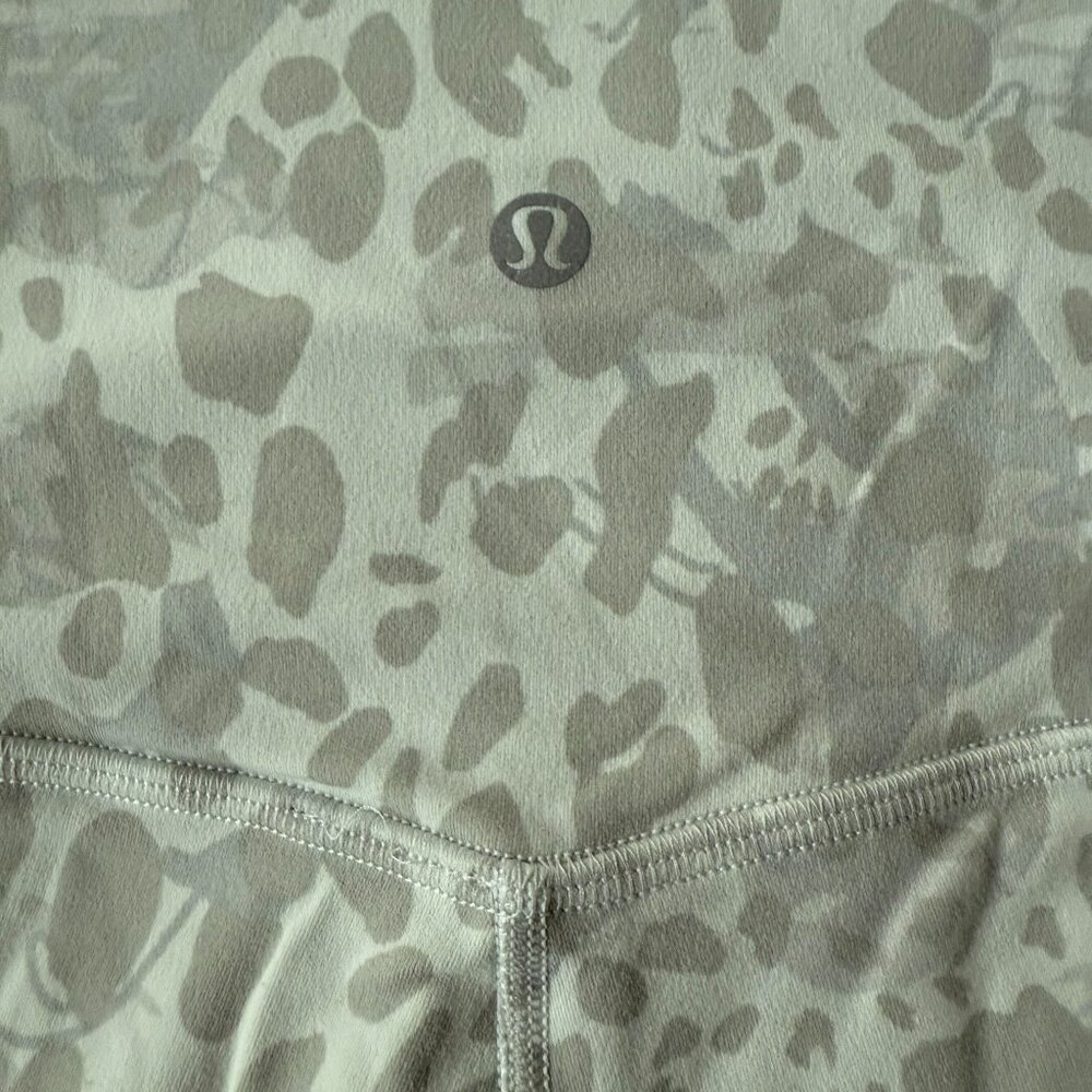 lululemon athletica Gray Patterned Leggings